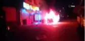 Son dakika... Hafif ticari araç alev alev yandı