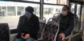 Sivil polislerden halk otobüsünde Covid-19 denetimi