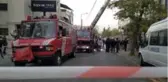 Bağcılar'da baskı atölyesindeki yangın korkuttu