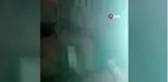 Ümraniye'de yangın çıkan evde mahsur kalan yabancı uyruklu 8 kişiyi itfaiye kurtardı