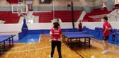Milli masa tenisçi Sibel Altınkaya, olimpiyat vizesi için raket sallıyor
