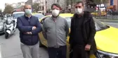 Kadın müşterinin zor anlar yaşattığı taksici konuştu