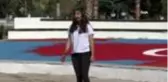 Kadına şiddete sokak tiyatrosu ile dikkat çektiler