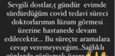 Korona virüse yakalanan Onur Akın'ın tedavisi hastanede devam edecek