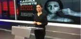 Spiker, kadına yönelik şiddete dikkat çekmek için morluk ve yara izi makyajıyla haber sundu