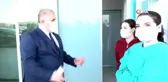 Sağlık çalışanlarına moral ziyareti