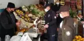Saray'da korona virüs denetimi