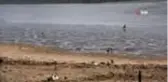 Bolu'da Aladağ Göleti'nin yüzeyi buz tuttu