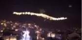 Bayburt Kalesi ışıklandırıldı - Drone
