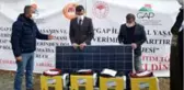 Beytüşşebap'ta çiftçilere çadır ve güneş paneli desteği