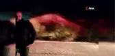 Sobadan çıkan yangın, yaşlı çiftin evini küle çevirdi