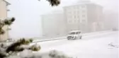 Sarıkamış'ta kar ve sis hayatı olumsuz etkiledi, her yer beyaza büründü