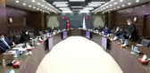 Hazine ve Maliye Bakanı Elvan ile Adalet Bakanı Gül, MÜSİAD yönetimiyle bir araya geldi