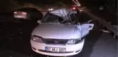 ŞANLIURFA - Otomobil kamyonla çarpıştı: 1 ölü, 5 yaralı
