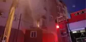 Evde çıkan yangında 3 çocuk dumandan etkilendi
