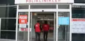 Gönüllülerden sağlık çalışanlarına yiyecek ikramı