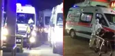 Trabzon'da pandemi hastanesi önündeki ambulans yoğunluğu endişe yarattı