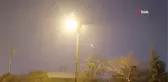 Van merkeze mevsimin ilk karı yağdı