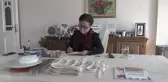 Emekli banka müdürünün seramikleri öğrencilere burs oluyor