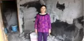 Evinin yanmasına gözyaşı döken o anne yardım bekliyor