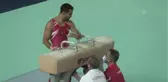 Büyük Erkekler Artistik Cimnastik Milli Takımı göz doldurdu