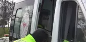TEM Otoyolu'nda vatandaşlara sarkıntılık eden alkollü şahıs, polis ekiplerine saldırdı