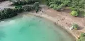 Bodrum'da Cennet Koy'da çevre temizliği yapıldı