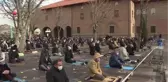 Hacı Bayram Veli Camisinde yağmur duası yapıldı