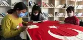 Şehit oğullarının anısına köy okulunda kütüphane açtılar