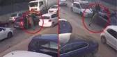 Suç makinelerinin yol ortasındaki silahlı çatışması kamerada: 1 ölü