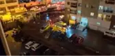 İstinat duvarı çöktü, 20 araçta hasar oluştu