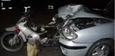Son dakika haber: - Motosiklet otomobilin motor kısmına gömüldü: 1 ölü, 1 yaralı