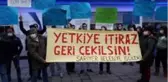 Sarıyer Belediyesi işçilerinden toplu sözleşme protestosu