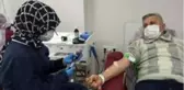 Kısıtlamadan muaf olan bağışçılar kan verdiler