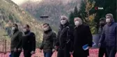 Başkan Zorluoğlu yılbaşı öncesinde Uzungöl'de incelemelerde bulundu