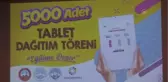 Belediyelerden eğitime 5 bin tablet desteği