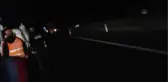 Seyir halindeki tıra arkadan çarpan tırın sürücüsü öldü