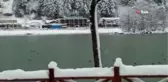 Uzungöl'den kar manzaraları