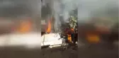 3 ev yanarak kullanılamaz hale geldi