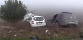 BALIKESİR - Sisin etkili olduğu yoldaki zincirleme trafik kazasında 2 kişi yaralandı