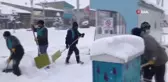 Çaldıran Belediyesi geceli gündüzlü kar kar mesaisinde