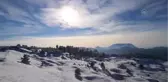 Dipsiz Göl soğuk hava nedeniyle buz tuttu