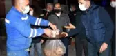 Başkan Günel, gece mesaisi yapan personele sıcak çorba ikram etti