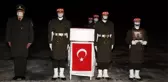Çığ altında kalarak şehit olan asker için Hakkari'de tören düzenlendi