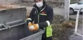 İşçiler gözlerine inanamadı! Canlı güvercinleri poşete koyup çöpe atmışlar