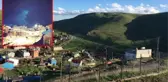 Ardahan'da yaz aylarında görülen Atatürk silüeti, bu yıl aralık ayında da görüldü