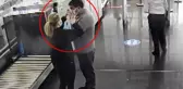 Hakkında gözaltı kararı bulunan Sezgin Baran Korkmaz'ın yurt dışına çıkışı kamerada