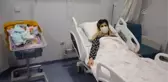Malatya'da yeni yılın ilk bebeği 