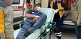 Alkol alıp küfrettiği komşusu tarafından vurulan şahıs, kendisini çeken gazetecilere tepki gösterdi: Reklam yapıyorsunuz