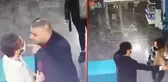 Veteriner hekime yumruklu saldırı! O anlar kameraya yansıdı